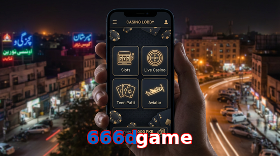 Main screen of 666Dgame app page for PK players